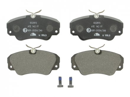 Комплект тормозных колодок, дисковый тормоз ATE 13046028152