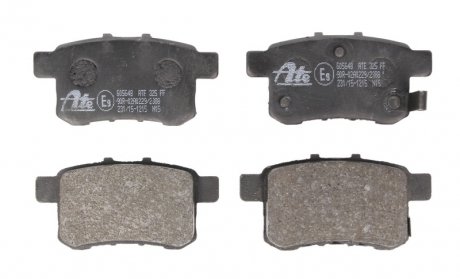 Комплект тормозных колодок, дисковый тормоз ATE 13046056482
