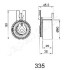 Пристрій для натягу ременя, ремінь ГРМ JAPANPARTS BE335 (фото 2)