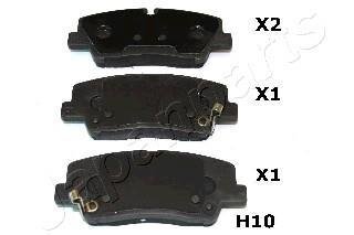 KLOCKI HAM. HYUNDAI T. H350 2,5 CRDI 15- JAPANPARTS PPH10AF