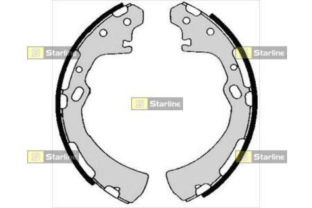 SZCZEKI HAMULCOWE S BC 05700 SZT STARLINE BC05700