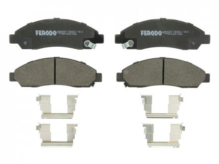 Комплект тормозных колодок, дисковый тормоз FERODO FDB1816