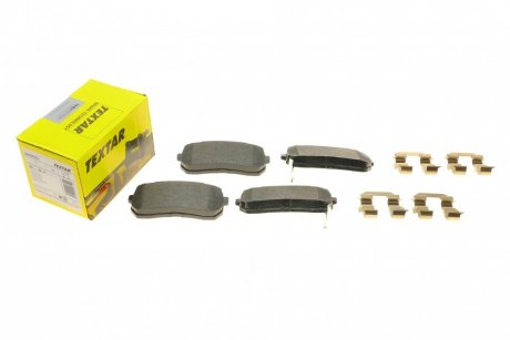 Комплект тормозных колодок, дисковый тормоз TEXTAR 2459901 (фото 1)