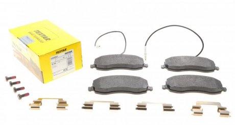 Комплект тормозных колодок, дисковый тормоз TEXTAR 2483901 (фото 1)
