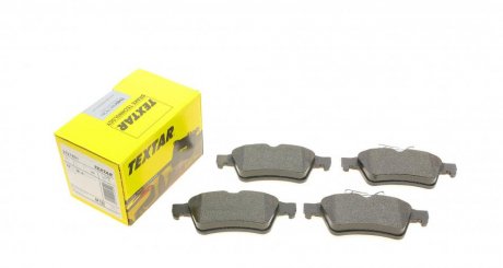 Комплект тормозных колодок, дисковый тормоз TEXTAR 2521801 (фото 1)