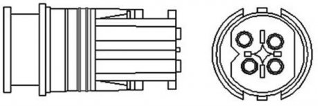 SONDA LAMBDA DB SLK R171 55 AMG 04- MAGNETI MARELLI OSM025 (фото 1)