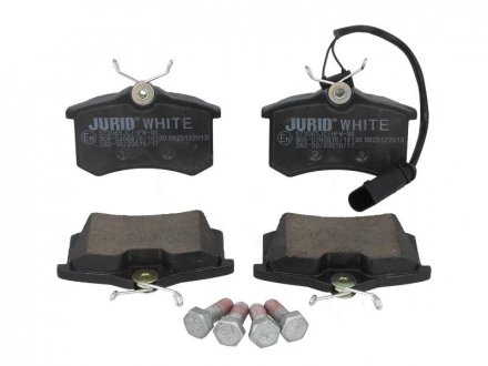 Комплект тормозных колодок, дисковый тормоз Jurid 573065JC (фото 1)