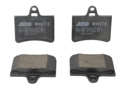 Комплект тормозных колодок, дисковый тормоз Jurid 573028JC (фото 1)