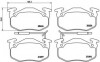 Комплект гальмівних колодок, дискове гальмо BREMBO P68015 (фото 1)