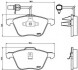 Комплект гальмівних колодок, дискове гальмо BREMBO P85061 (фото 1)