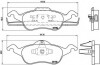 Комплект гальмівних колодок, дискове гальмо BREMBO P24046 (фото 1)