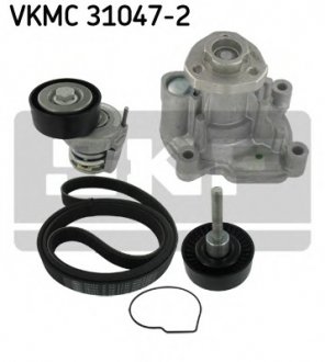 Водяний насос + комплект потічкових ременів SKF VKMC310472