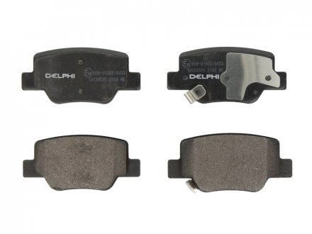 Комплект тормозных колодок, дисковый тормоз Delphi LP2193 (фото 1)