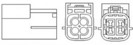 SONDA LAMBDA NISSAN ALMERA 1,5 03- MAGNETI MARELLI OSM038 (фото 1)