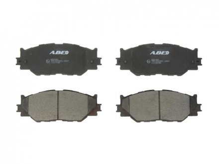 Комплект тормозных колодок, дисковый тормоз ABE C12126ABE (фото 1)