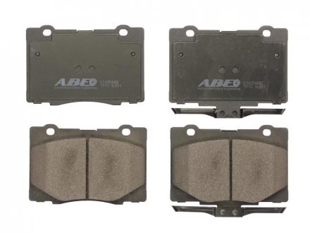 Комплект гальмівних колодок, дискове гальмо ABE C14054ABE (фото 1)
