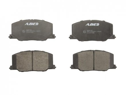 Комплект гальмівних колодок, дискове гальмо ABE C12037ABE (фото 1)