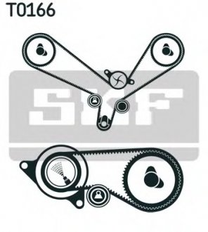 Паразитный / Ведущий ролик, зубчатый ремень SKF VKM21151 (фото 1)