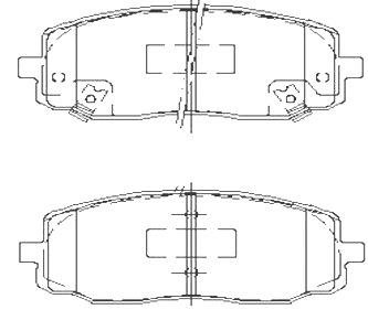 KLOCKI HAMULCOWE S BD S449 SZT STARLINE BDS449