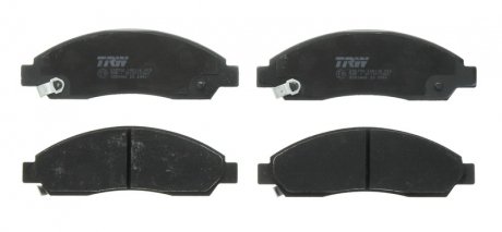 Комплект тормозных колодок, дисковый тормоз TRW GDB3466 (фото 1)