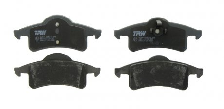 Комплект тормозных колодок, дисковый тормоз TRW GDB4127 (фото 1)