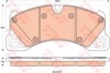 Комплект гальмівних колодок, дискове гальмо TRW GDB1914 (фото 1)