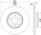 TARCZA HAMULCOWA BRAKE DISCS SZT TEXTAR 92282905 (фото 1)