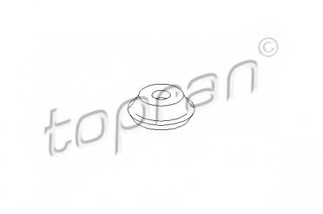 Опорне кільце, опора стійки амортизатора TOPRAN / HANS PRIES 107658 (фото 1)