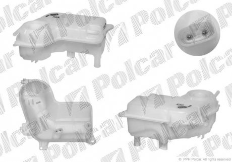 Компенсационные бачки AUDI A6 01-04 (PJ) POLCAR 1324ZB4 (фото 1)