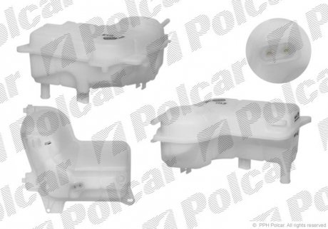 Компенсационные бачки AUDI A4 00-04 (PJ) POLCAR 1334ZB2