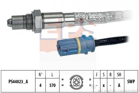 SONDA LAMBDA BMW 2,5/3,0 E70/83/89/91/92/93 EPS 1998325 (фото 1)