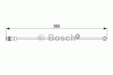 Сигнализатор, износ тормозных колодок BOSCH 1987474559 (фото 1)
