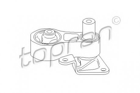 Подвеска, автоматическая коробка передач TOPRAN TOPRAN / HANS PRIES 302762