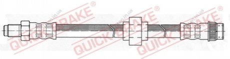 Гальмівний шланг передній RENAULT MEGANE 96- QUICK BRAKE 32975 (фото 1)