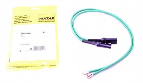 Сигнализатор, износ тормозных колодок TEXTAR 98051700 (фото 1)