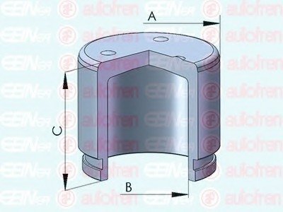 Поршень, корпус скобы тормоза SEINSA AUTOFREN D025469 (фото 1)