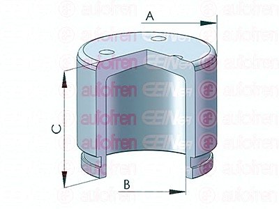 Поршень, корпус скобы тормоза SEINSA AUTOFREN D025537