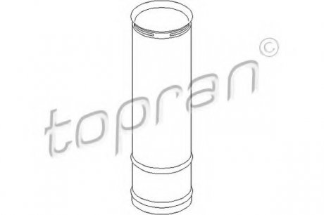 Захисний ковпак / пильник, амортизатор TOPRAN TOPRAN / HANS PRIES 110906