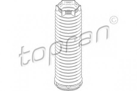 Защитный колпак / пыльник, амортизатор TOPRAN / HANS PRIES 112903 (фото 1)