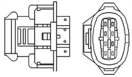 SONDA LAMBDA OPEL 1,4/1,6 16V MAGNETI MARELLI OSM008