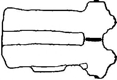 Прокладка, кришка головки циліндра VICTOR REINZ 713481800 (фото 1)