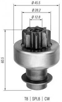 BENDIX ROZRUSZNIKA HYUNDAI MAGNETI MARELLI AMB0097 (фото 1)