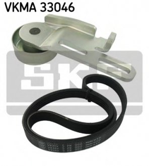 Натяжний ролик, полікліновий ремінь SKF VKM33039 (фото 1)