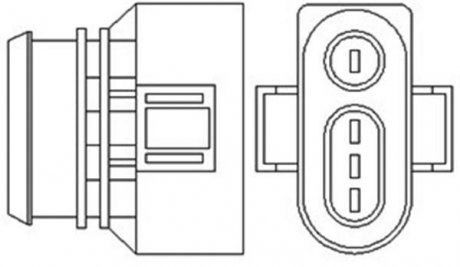 SONDA LAMBDA VW GOLF 3 1,4 MAGNETI MARELLI OSM048