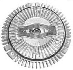 Зчеплення, вентилятор радіатора Van Wezel 3020739