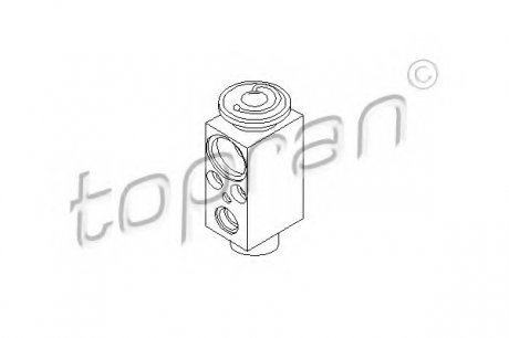 Розширювальний клапан, кондиціонер TOPRAN TOPRAN / HANS PRIES 110730