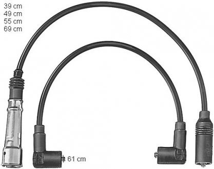 Комплект кабелей высоковольтных CHAMPION CLS099