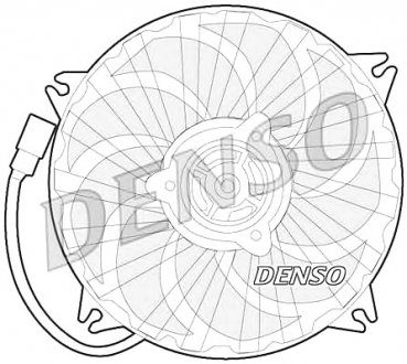Вентилятор, охолодження двигуна DENSO DER07007 (фото 1)