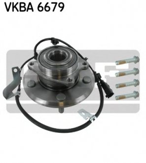 Комплект підшипника маточини колеса SKF VKBA6679