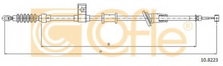 Трос, стояночная тормозная система COFLE 108223 (фото 1)